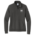 Nike Ladies Club Fleece Sleeve Swoosh 1/2-Zip