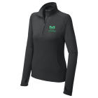 Sport-Tek® Ladies Sport-Wick® Stretch 1/4-Zip Pullover