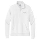 Nike Ladies Club Fleece Sleeve Swoosh 1/2-Zip