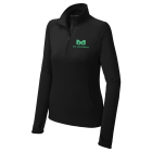 Sport-Tek® Ladies Sport-Wick® Stretch 1/4-Zip Pullover