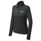 Sport-Tek® Ladies Sport-Wick® Stretch 1/4-Zip Pullover