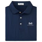 Peter Millar Men's Solid Performance Polo - Self Collar