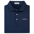 Peter Millar Men's Solid Performance Polo - Self Collar